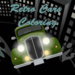 Retro Cars Coloring